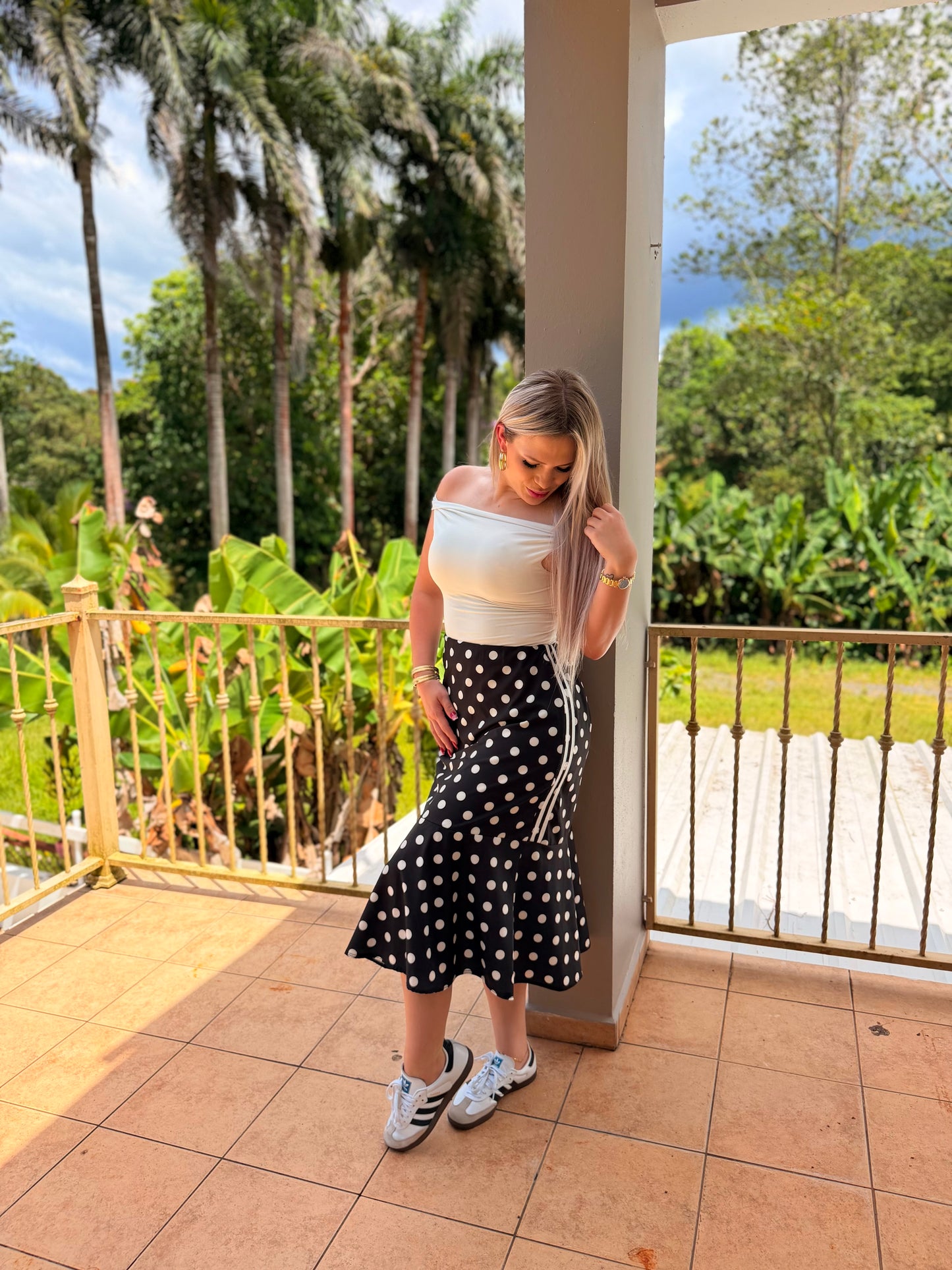 PARIS DOTS SKIRT