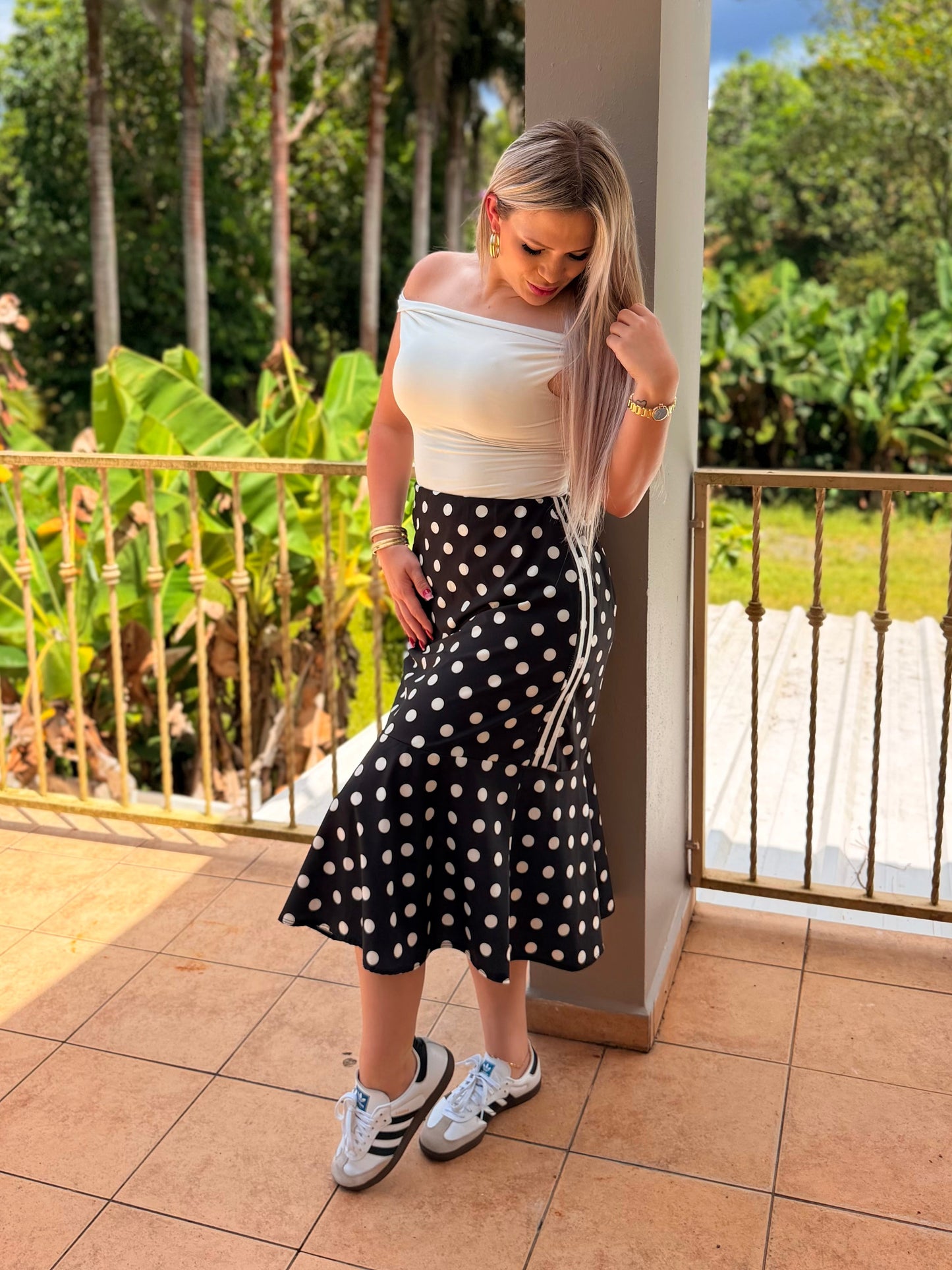 PARIS DOTS SKIRT