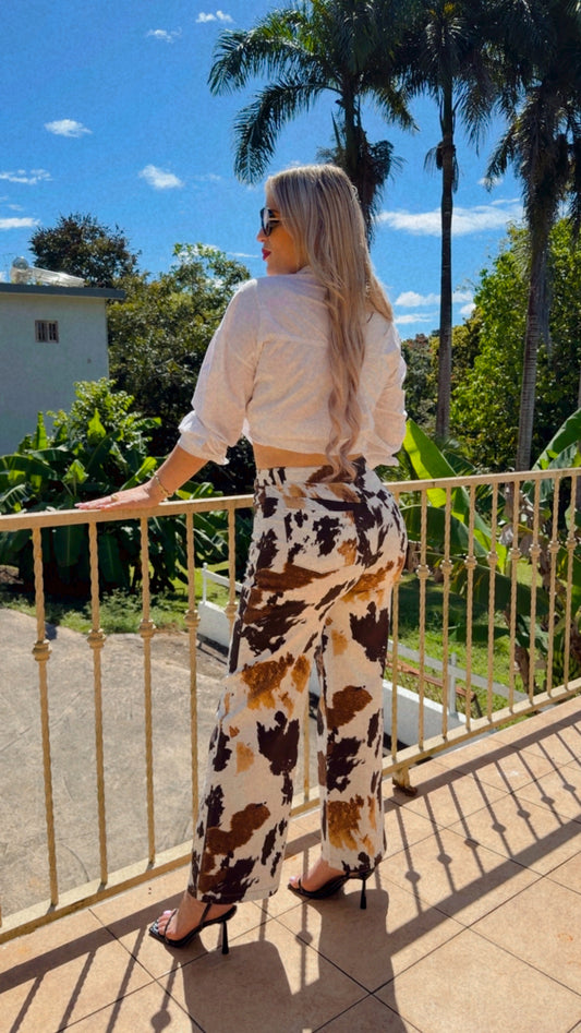 CHOCO MARBLE PANTS