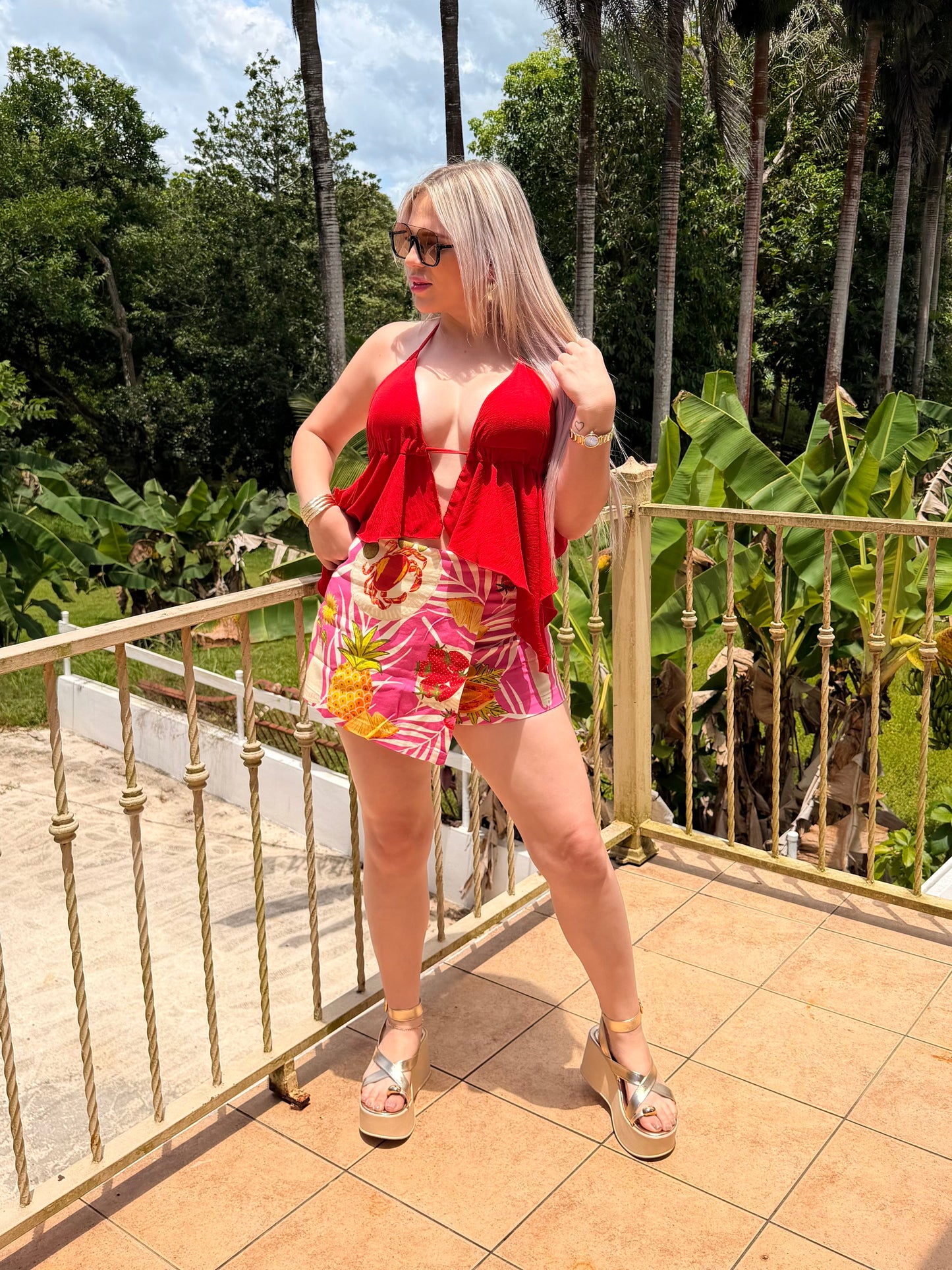TROPICAL SKORT