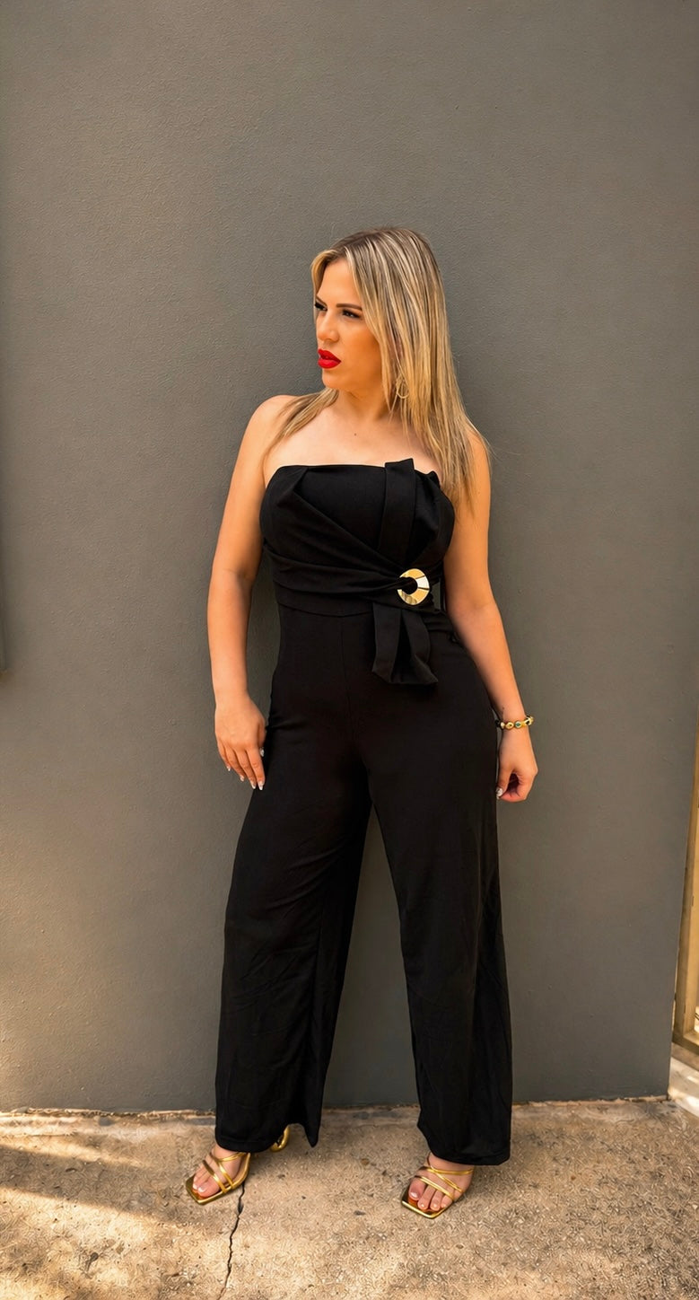 BLACK ELEGANT JUMPSUIT