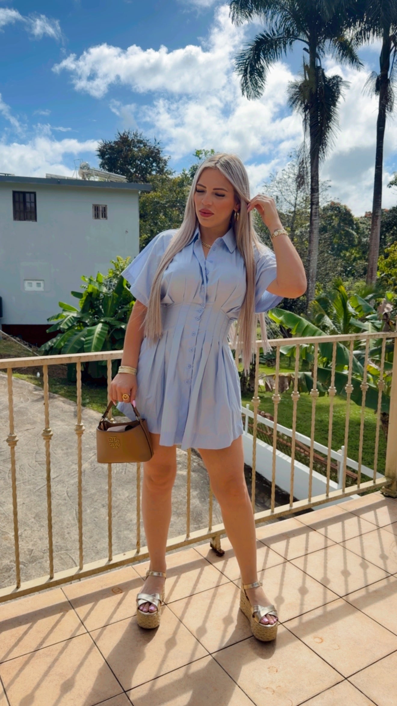 SOFT SKY DRESS