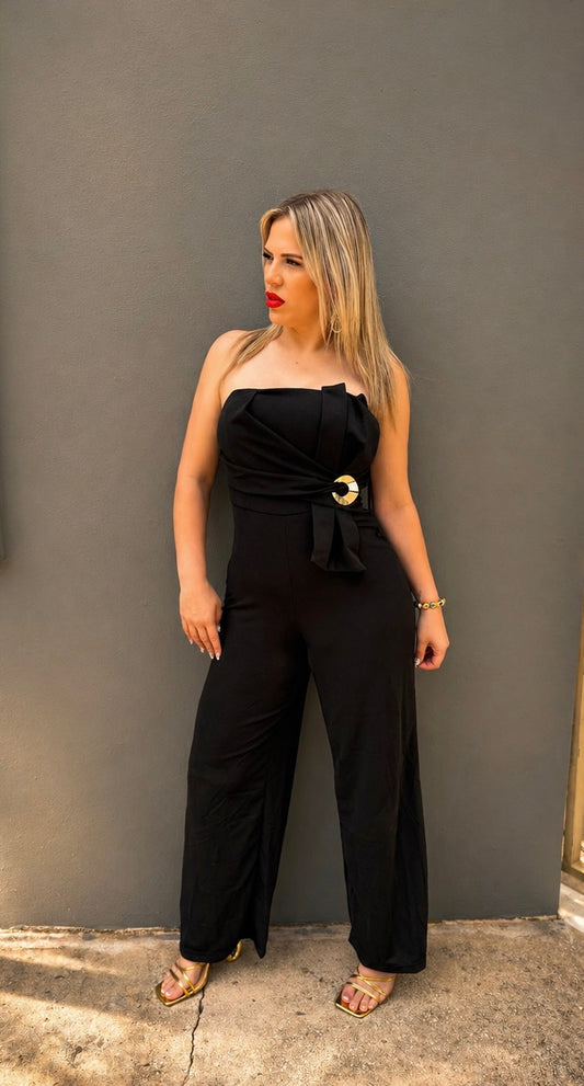 BLACK ELEGANT JUMPSUIT