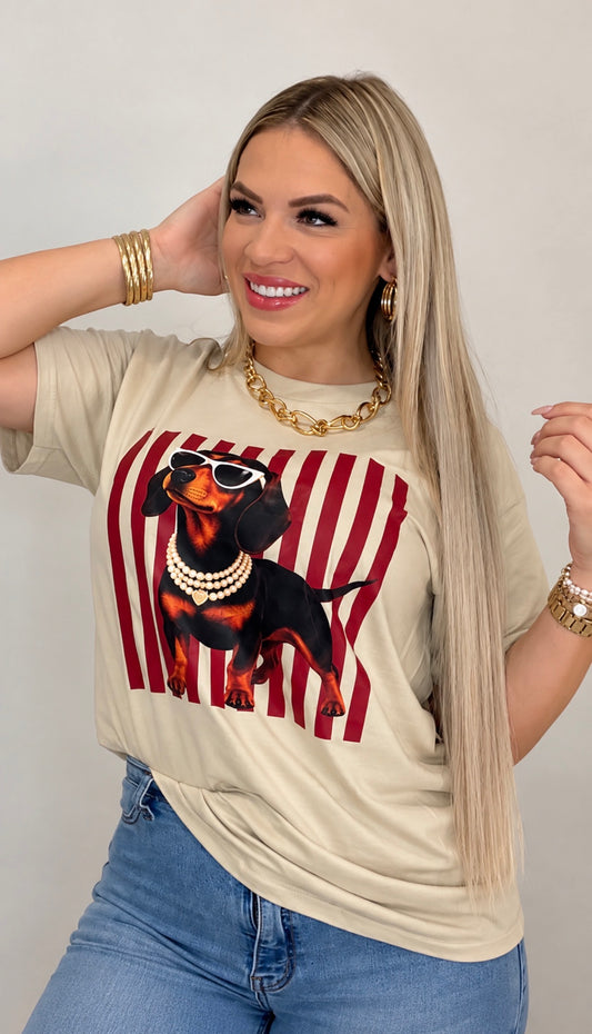 PEARL PUP TEE